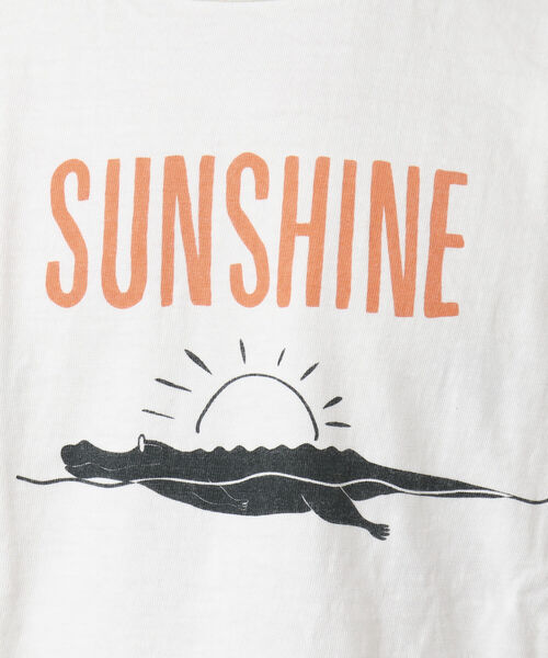 「BARNS OUTFITTERS」 半袖Tシャツ L グレー メンズ_画像8