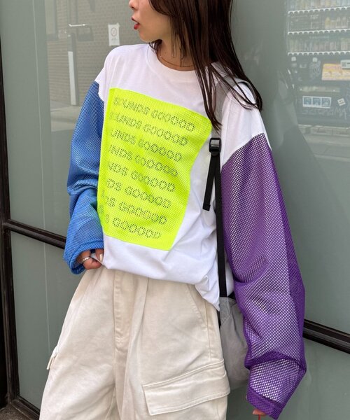 sacai（サカイ） 半袖Tシャツ「Dr.Wooコラボ」 1 ネイビー メンズ