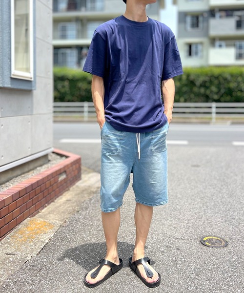 BEATJIVE ジーンズ ハーフパンツ カットデニム スウェットデニム