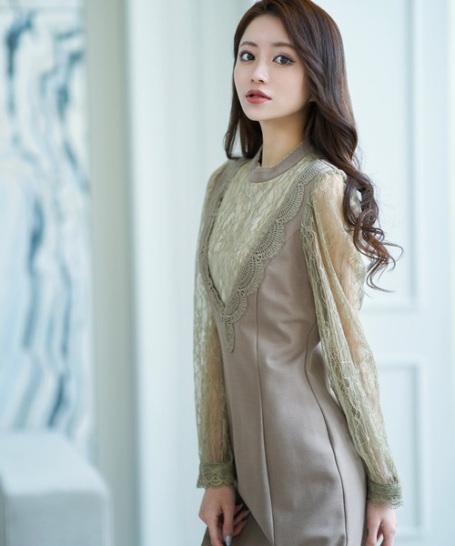 受賞店舗 ワンピース レーススリーブ切り替えワンピース Zozotown Paypayモール店 通販 Paypayモール 正規激安 Www Doctor Plan Com