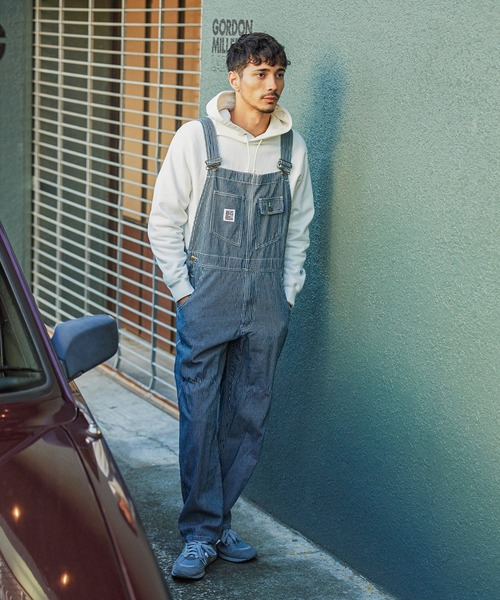 ビッグビル　オーバーオール BIGBILL ビッグビル / Denim Bib Overall With Zip Front