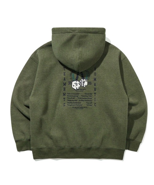 ROMANTIC CROWN パーカー 「ROMANTIC CROWN」PLAY DICE HOOD