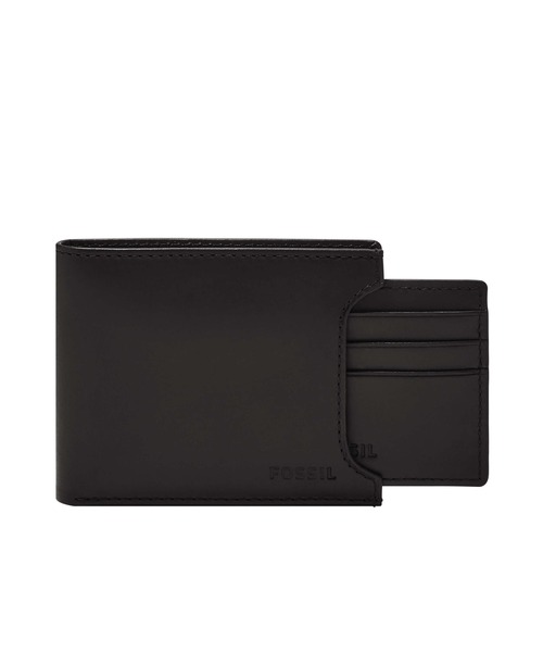 Fossil フォッシル 三つ折り財布レザー スライディング 2In1