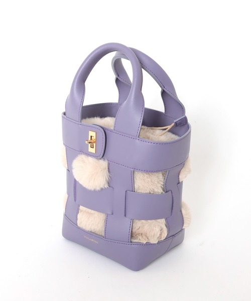 ヴィオラドーロVIOLAdOROエコファー巾着付バッグ ストラップ付 楽天市場】ポイント10倍！ VIOLAd'ORO ヴィオラドーロ エコファー巾着