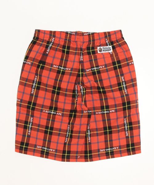 A BATHING APE BAPE チェック　ショーツ　ハーフパンツ　 XL CRAZY CAMO SHARK SWEAT SHORTS M（その他パンツ）｜A BATHING APE（ア