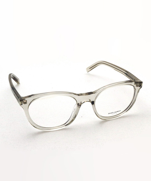 伊達メガネ メガネ 眼鏡 「SAINT LAURENT/サンローラン」ボストン メガネ SL471 004 メンズ レディースの画像