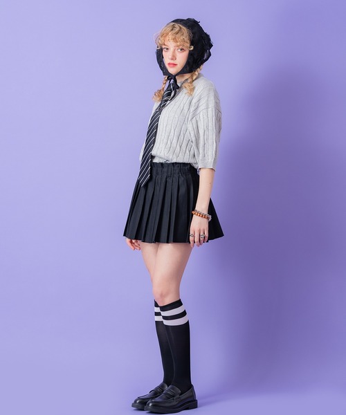 ブレスレット an meets zakka バックルベルトレザーワイドブレスレット