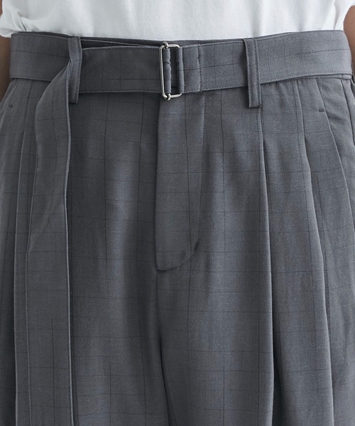 ATTACHMENT（アタッチメント） ワイドパンツ スラックス STUDIOUS別注