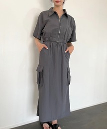 レディー♡セットアップ Jewelobe セットアップ バイカラーパイピングナイロンタッチ