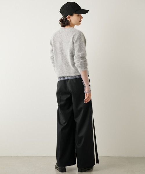 Whim Gazette（ウィム ガゼット） カーディガン 「THE PAUSE」ファー