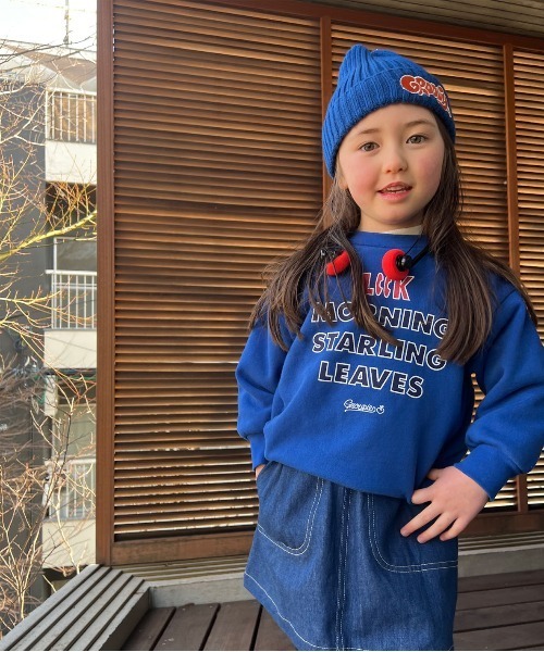 GROOVY COLORS（グルービーカラーズ） トレーナー 裏毛 LOOK コクーン