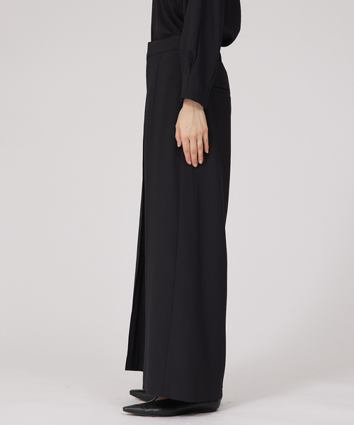 qualite（カリテ） パンツ 「セットアップ対応」アセテートジョー