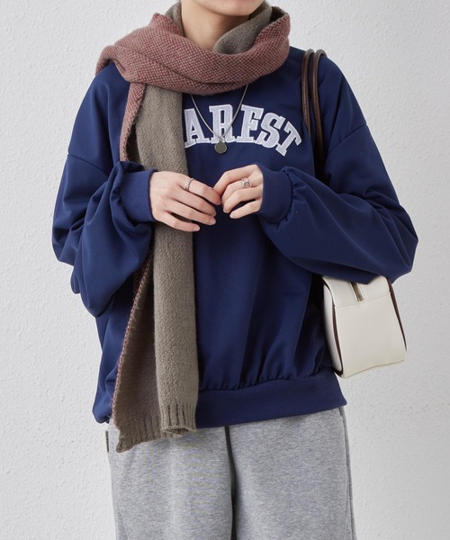 MAISON DE THERESE トレーナー スウェット ビッグサイズロゴ