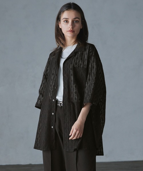 Séfr ブラック半袖シャツ Séfr Leoシャツ | ブラック | FARFETCH JP