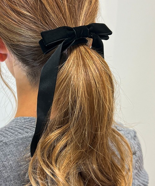 DiamondHearts（ダイヤモンドハーツ） ヘアゴム スウェードリボン