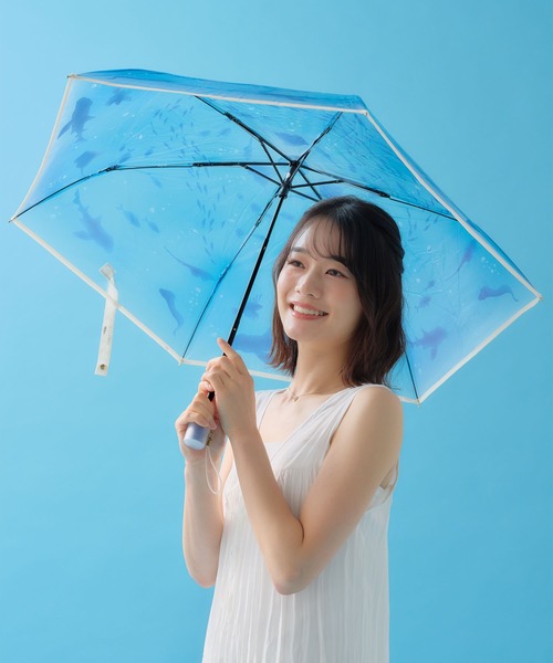 Wpc. 折りたたみ傘 「ビニール傘」えのすい×Wpc. アンブレラ ミニ