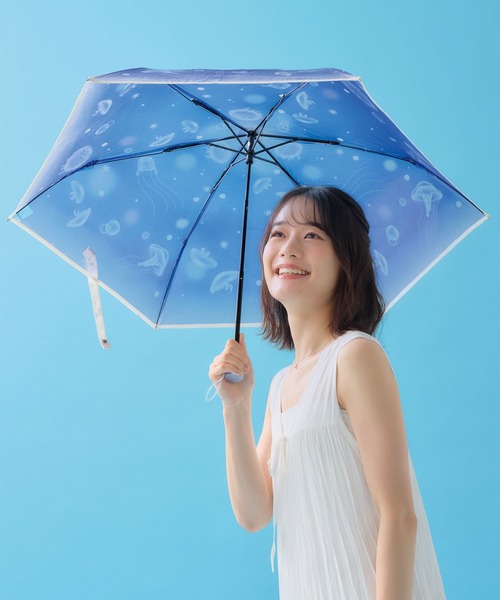 Wpc. 折りたたみ傘 折り畳み 「ビニール傘」えのすい×Wpc. アンブレラ