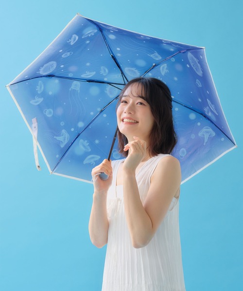 Wpc. 折りたたみ傘 折り畳み 「ビニール傘」えのすい×Wpc. アンブレラ