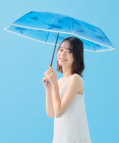 Wpc. 折りたたみ傘 折り畳み 「ビニール傘」えのすい×Wpc. アンブレラ