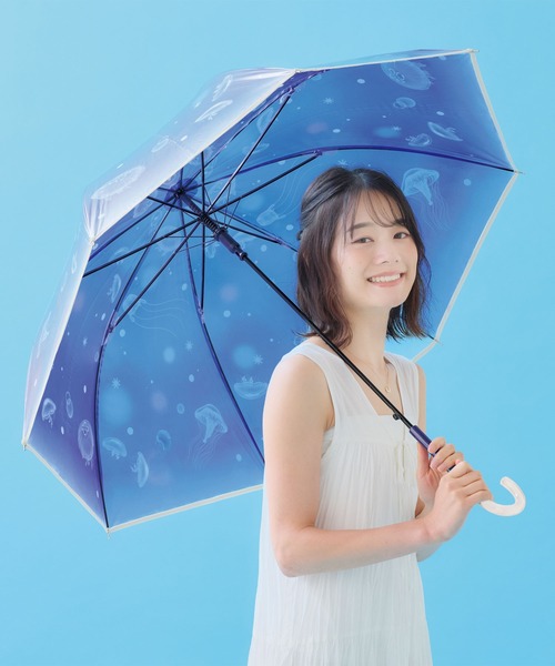 Wpc. 折りたたみ傘 折り畳み 「ビニール傘」えのすい×Wpc. アンブレラ