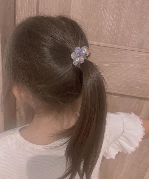CERCA ヘアゴム lulunoix/クリアお花ヘアゴム N15253 : ZOZOTOWN Yahoo