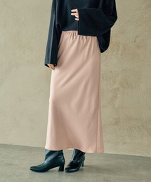 LEPSIM（レプシィム） スカート ストレッチサテンスカート2 133636