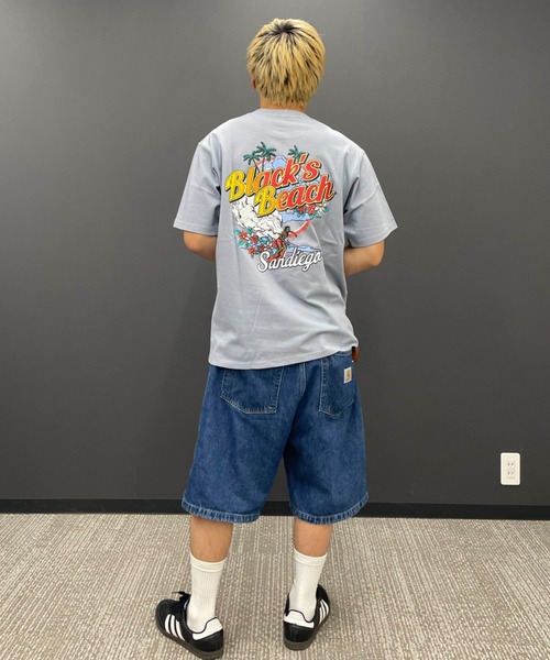 SUNLOVE 関税・送料込 サンスポーツメッシュTシャツ ムラサキスポーツ tシャツ SAN LA SAN/サンラサン SLTシャツ