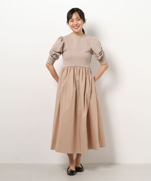 ELENDEEK」 ドッキングワンピース 02 ブラック レディース  