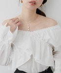 ネックレス 3連パールネックレス レディースの詳細画像5