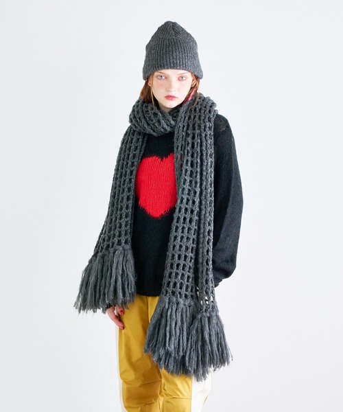 ニット セーター LOVEモヘヤニットプルオーバー レディース ニット セーター LOVEモヘヤニットプルオーバー レディース