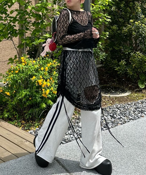 Alley Tokyo スウェットパンツ ジャージ ダメージスウェットパンツ