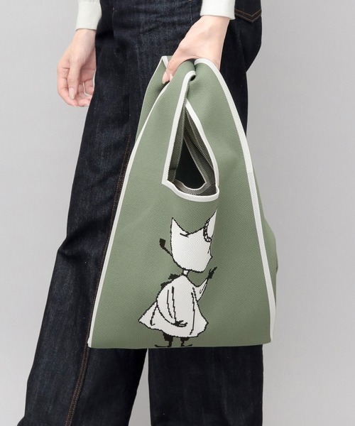 MOOMIN（ムーミン） トートバッグ ニット マルシェバッグ トートバッグ