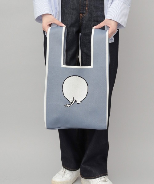 MOOMIN（ムーミン） トートバッグ ニット マルシェバッグ トートバッグ