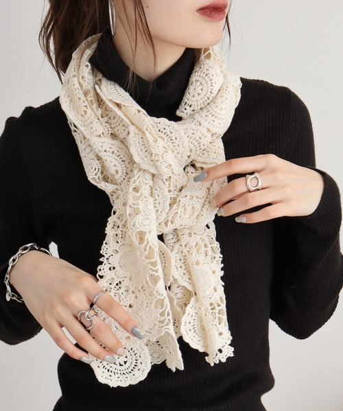 レースストール アンティーク レース ストール（Antique Lace Stole）- JeJe PIANO