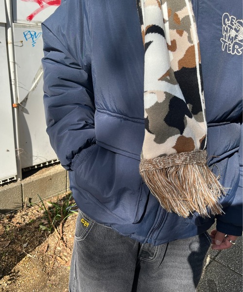 centimeter（センチメーター） ダウンジャケット ダウン Doodle logo