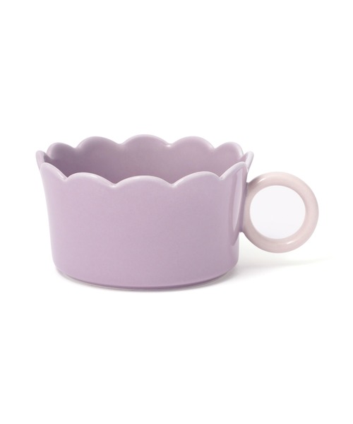 Francfranc（フランフラン） 食器 バイカラー フリル スープカップ