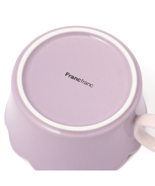 Francfranc（フランフラン） 食器 バイカラー フリル スープカップ