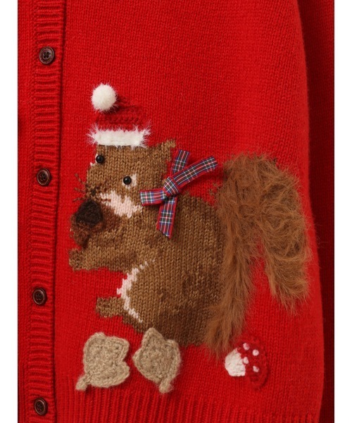 PINK HOUSE（ピンクハウス） カーディガン ウィンターフォレスト