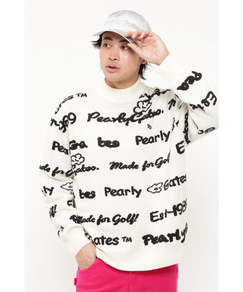 PEARLY GATES ニットセーター PEARLY GATES セーター ニット 「PEARLY GATES」ポリエステル