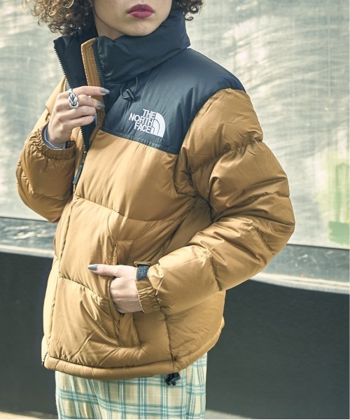 THE NORTH FACE 「THE FACE」 ダウンジャケット MEDIUM ブラウン