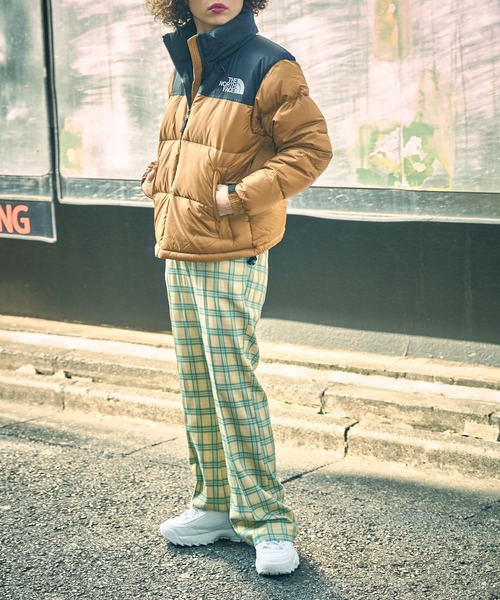 THE NORTH FACE 「THE FACE」 ダウンジャケット MEDIUM ブラウン