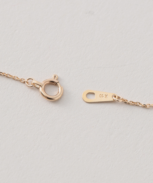 ネックレス グリッターチェーン55cmネックレス K10 レディース