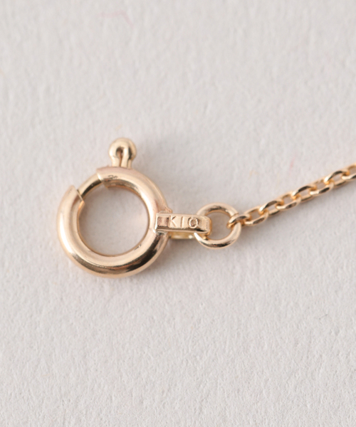 ネックレス グリッターチェーン55cmネックレス K10 レディース