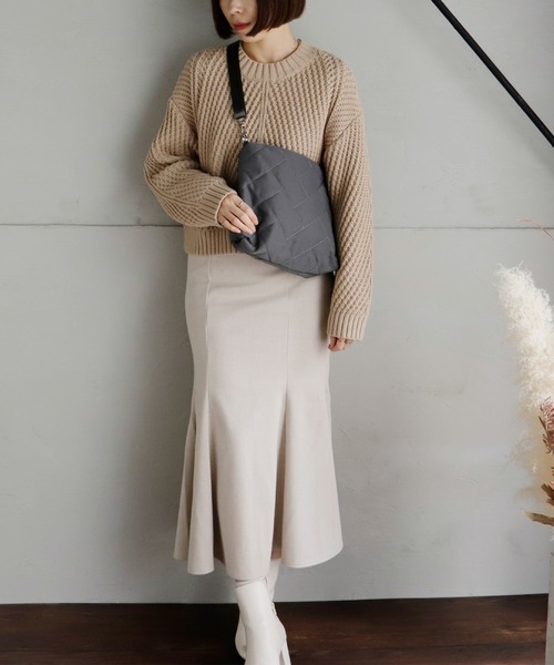 「VitaFelice」 ショルダーバッグ FREE グレー レディース_画像3