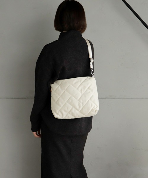 「VitaFelice」 ショルダーバッグ FREE グレー レディース_画像5