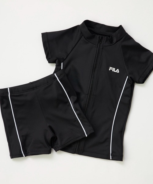 FILA★新商品★MEN'S_半袖ラッシュガード_2色 FILA ラッシュガード 「ムラサキスポーツ限定」FILA/フィラ 半袖