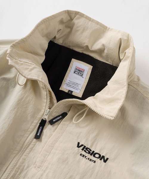 「VISION STREET WEAR」 ブルゾン M ブラック メンズ_画像3