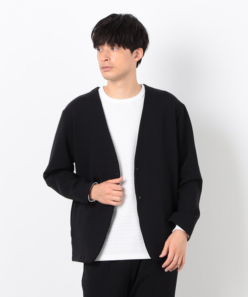 COMME CA ISM ジャケット ノーカラージャケット 「セットアップ