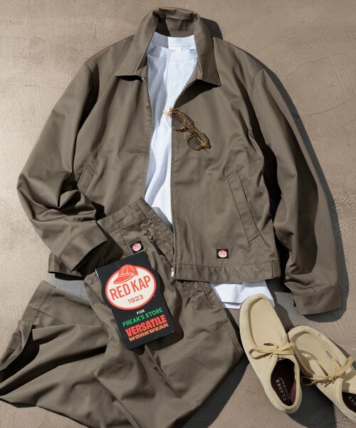 RED EAR レッドイヤー 藍染め スウェットジャケット ジップ ブルゾン RED EAR レッドイヤー 藍染め スウェットジャケット ジップ