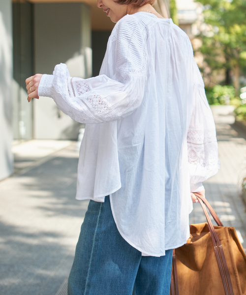 Spick＆Span ブラウス シャツ ne Quittez pas / ヌキテパ COTTON